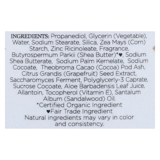 Nubian Heritage Long-Lasting African Black Soap Deodorant (2.25 Oz)