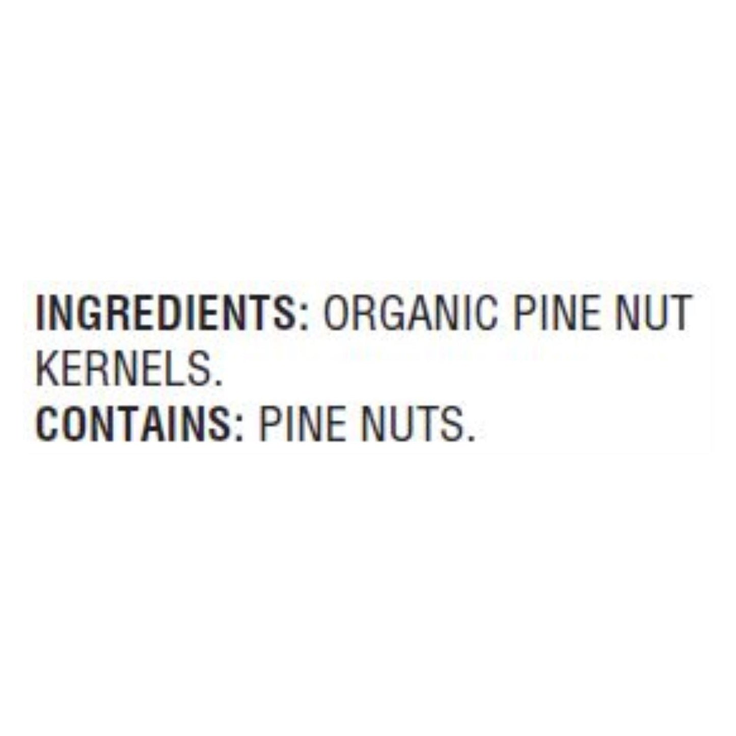 Woodstock Organic Pine Nuts (6 Oz. - Pack of 8)