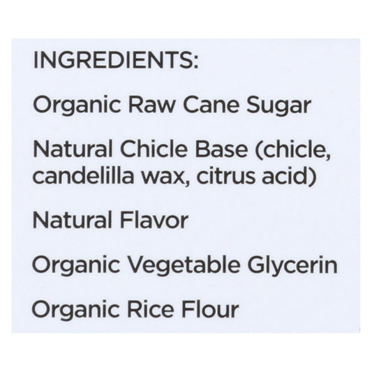 Simply Gum All-Natural Ginger Gum, 12-Pack, 15 Count Each