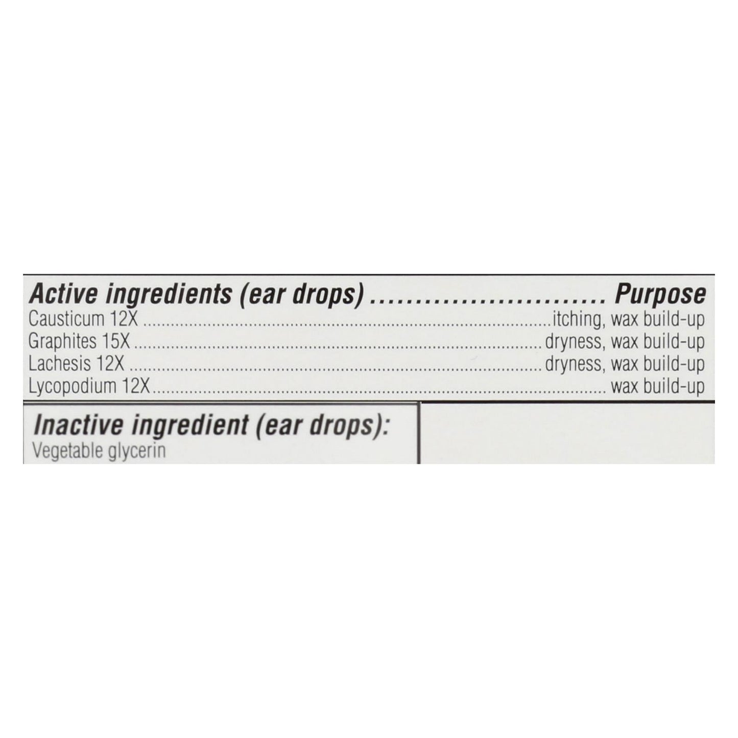 Similasan Ear Wax Relief Drops: Safely Remove Excess Ear Wax
