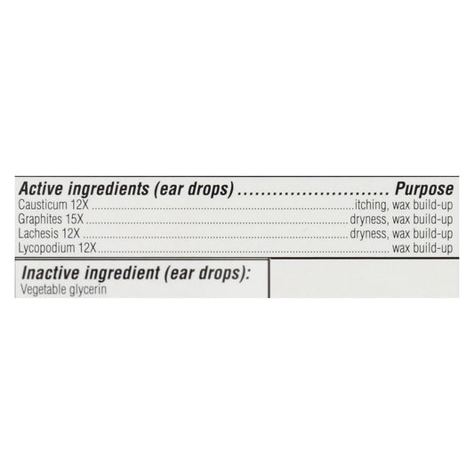 Similasan Ear Wax Relief Drops: Safely Remove Excess Ear Wax