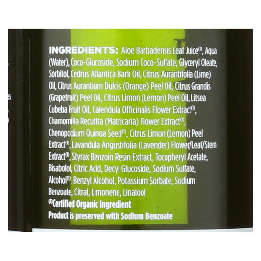 Avalon Organics Lemon Revitalizing Bath and Shower Gel (12 Fl Oz)