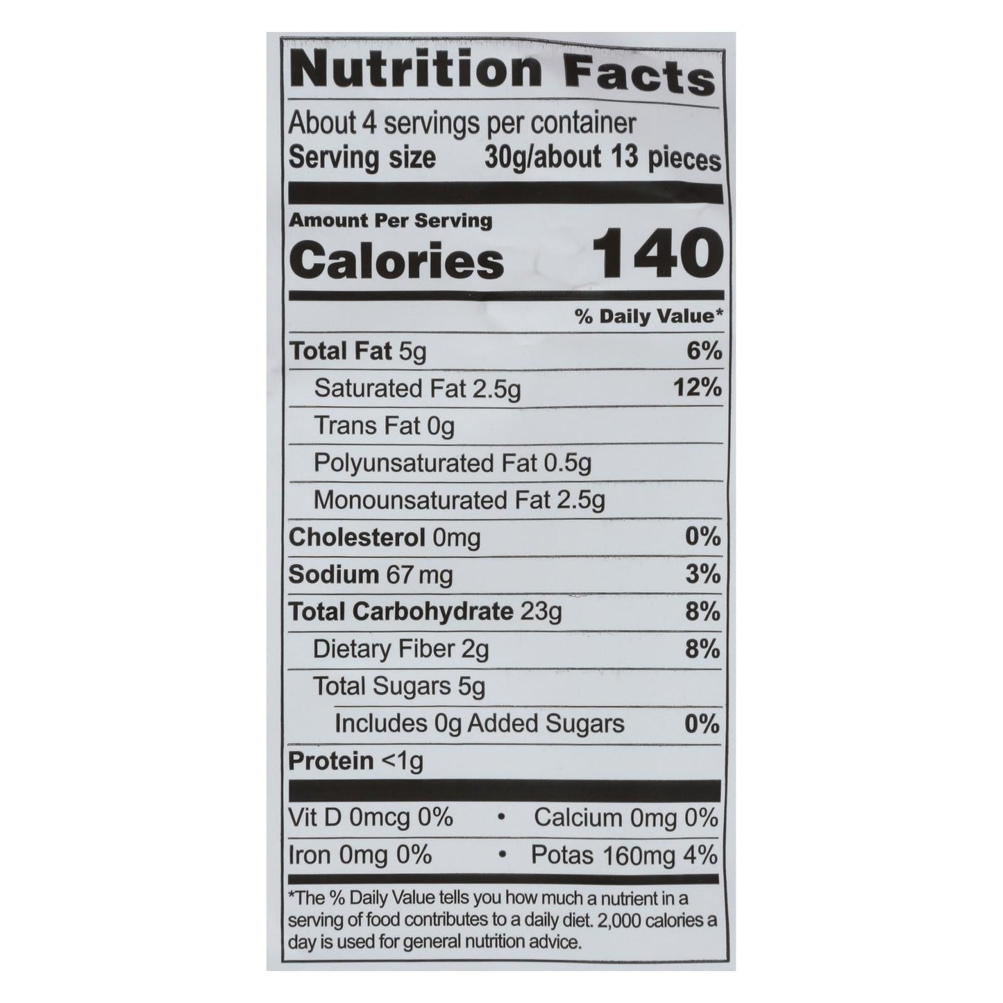 Artisan Tropic Cassava Strips with Sea Salt (12 x 4.5 Oz.)
