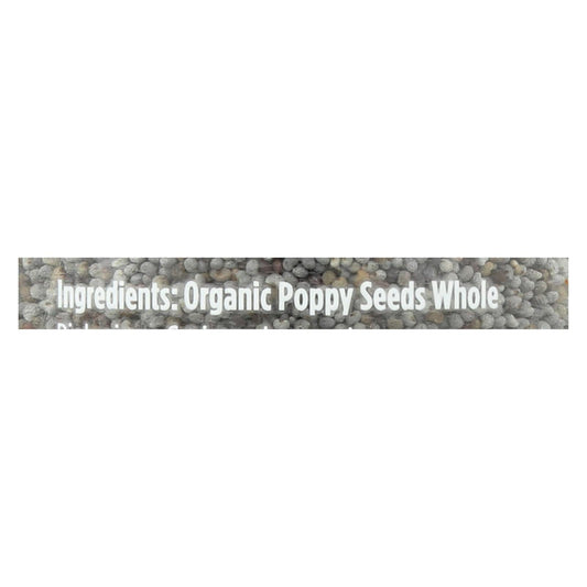 Spicely Organics Poppy Seeds, 3 Pack (2.2 Oz. Each)