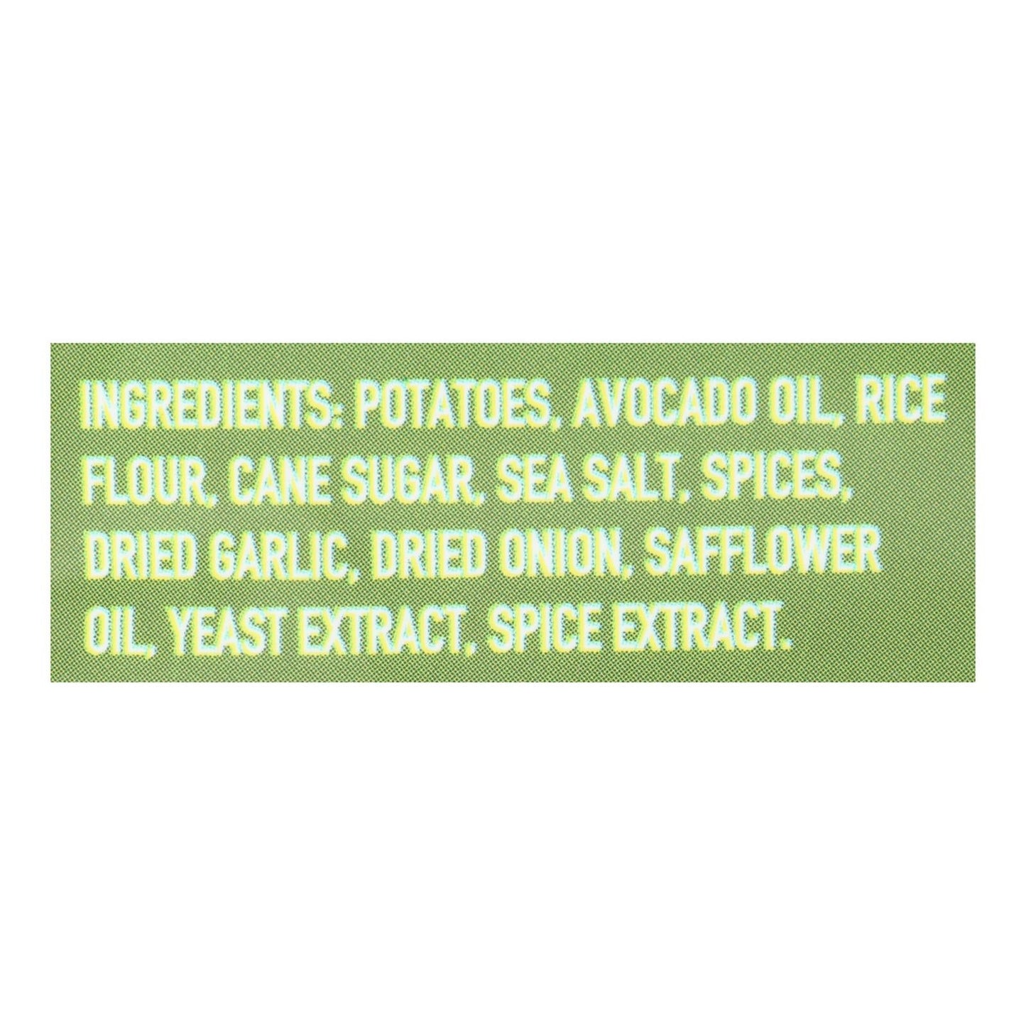 Boulder Canyon Avocado Oil Canyon Cut Potato Chips - Sea Salt and Cracked Pepper (Pack of 12 - 5.25 Oz)