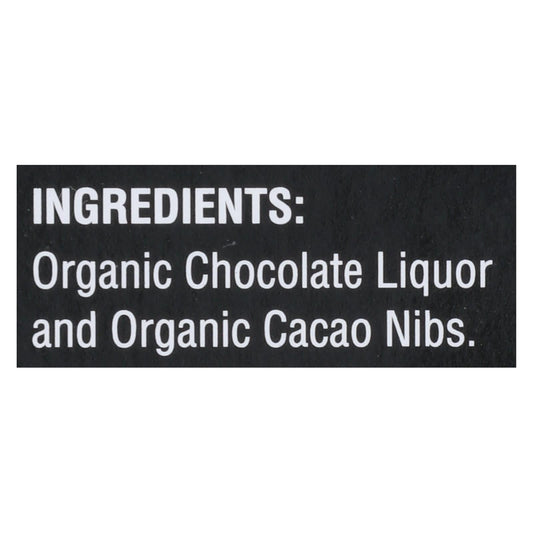 Pascha Dark Chocolate Bar with 100% Nibs (Pack of 10 - 2.82 Oz.)