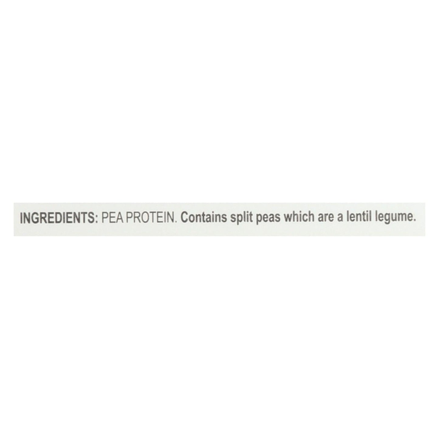 Growing Naturals Organic Yellow Pea Protein - Original, 16 Oz.