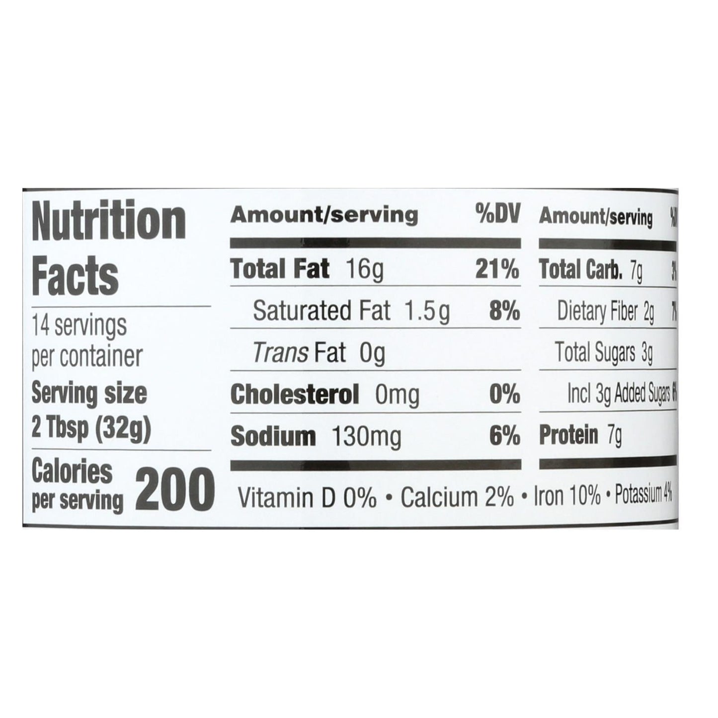 Sunbutter Natural Crunchy Sunflower Butter (Pack of 6 - 16 Oz.)