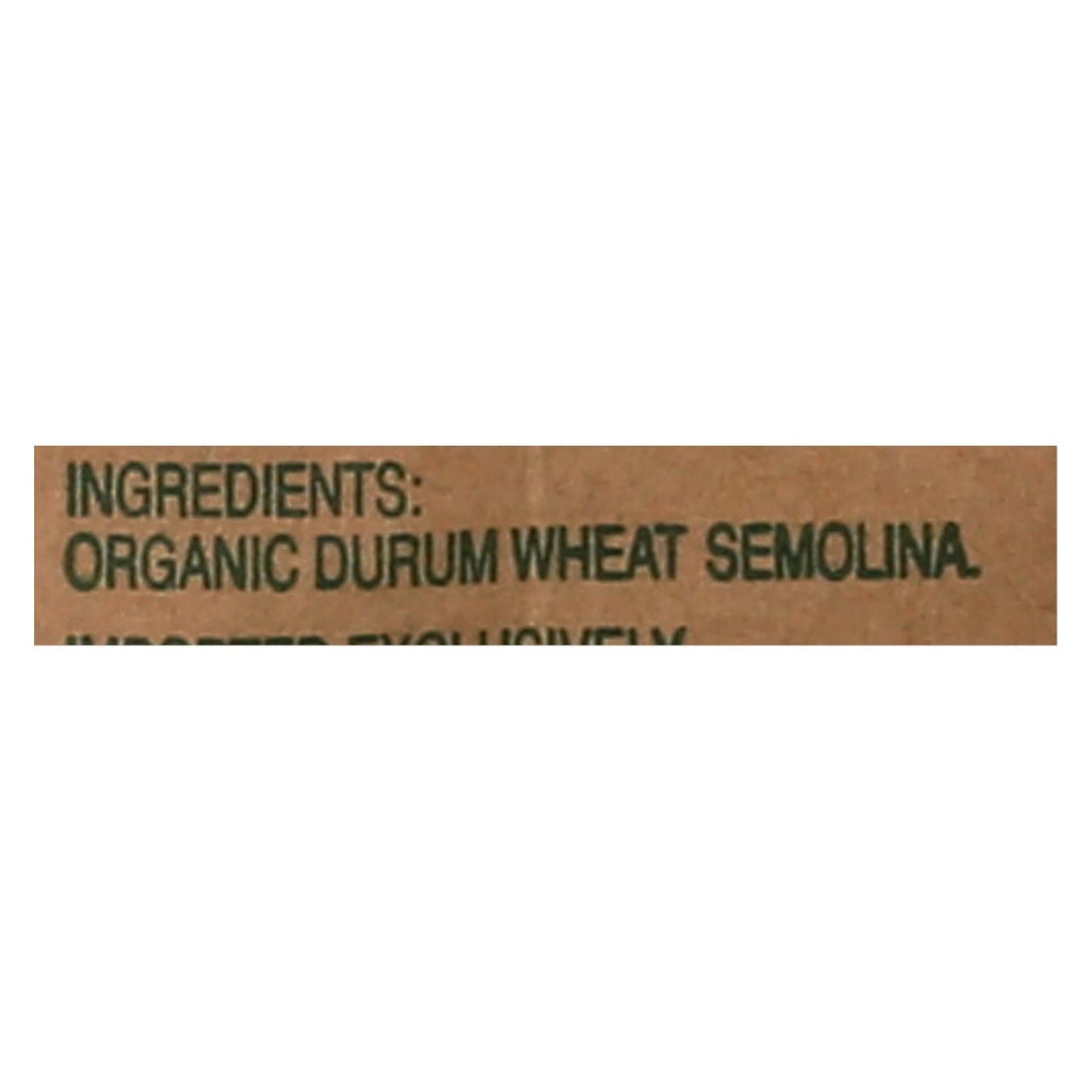 Montebello Organic Pasta, Pack of 12 Pounds