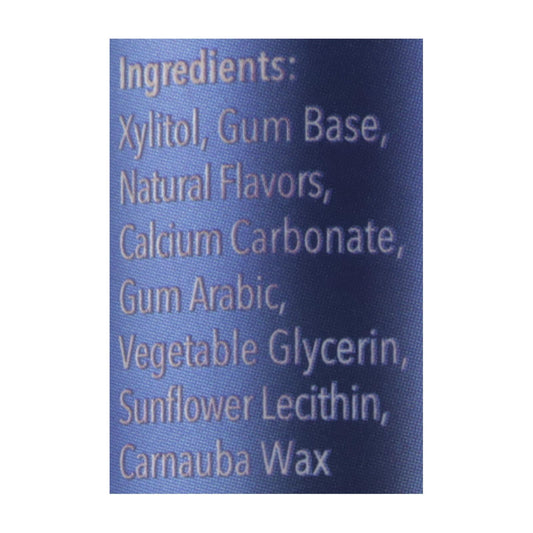 Spry Natural Peppermint Gum | 27 Ct. | 6 Packs