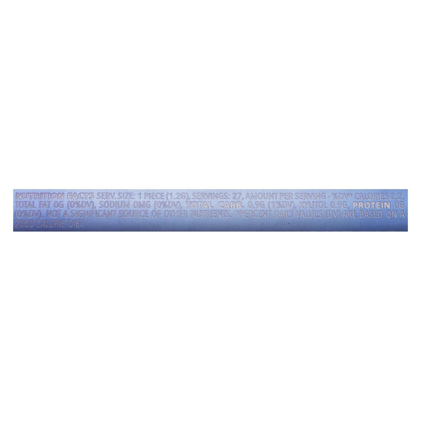 Spry Natural Peppermint Gum | 27 Ct. | 6 Packs