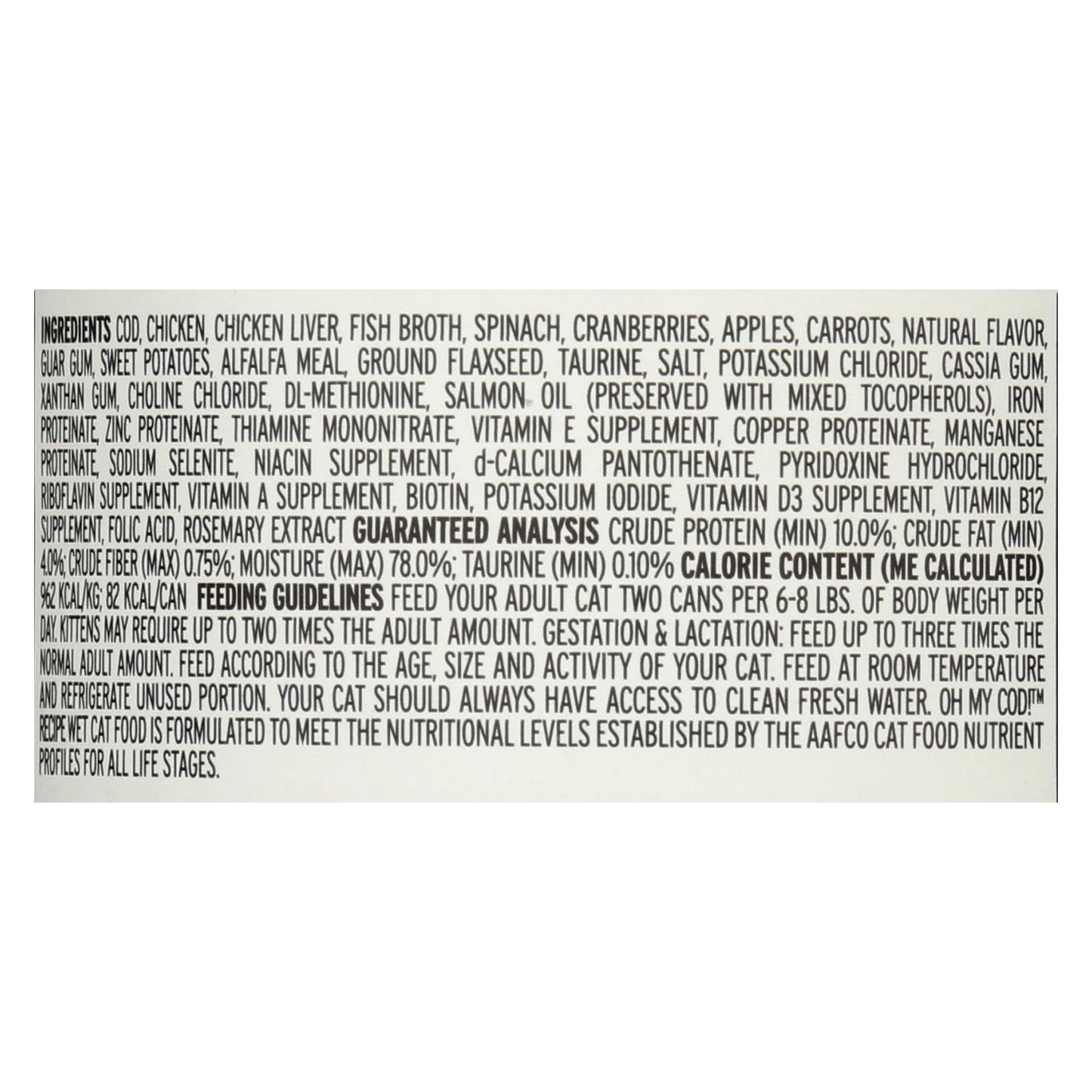 I and Love and You Oh My Cod Recipe Dog Food - Pack of 24 - 3 Oz. Portions