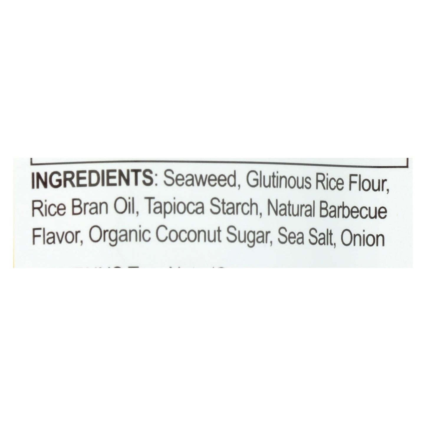 Seasnax Chomperz Crunchy Barbecue Seaweed Chips (Pack of 8 - 1 Oz.)