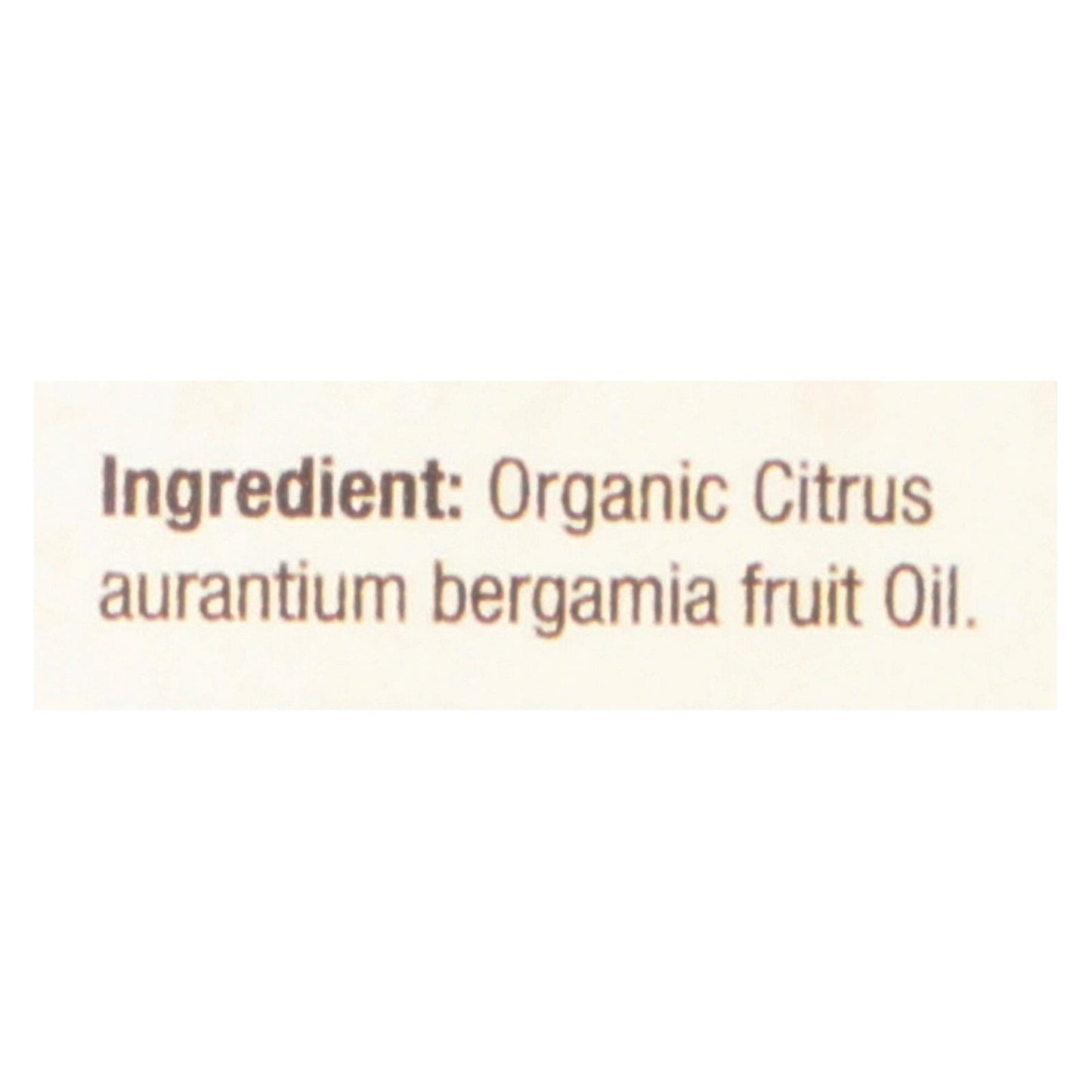 Nature's Answer - Organic Bergamot Essential Oil (0.5 Oz.)