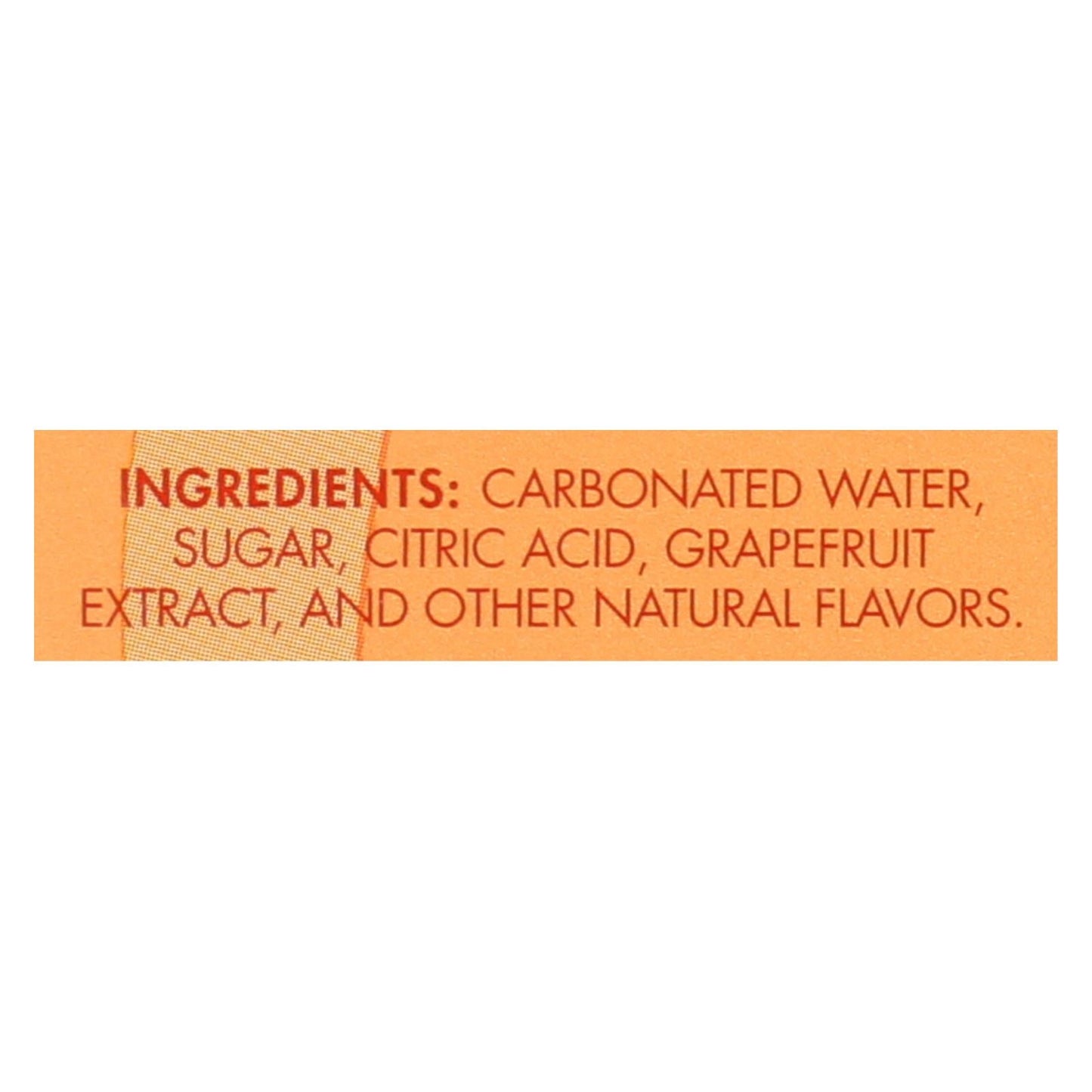 Q Drinks Sparkling Grapefruit (Pack of 6 -47.5oz Cans)