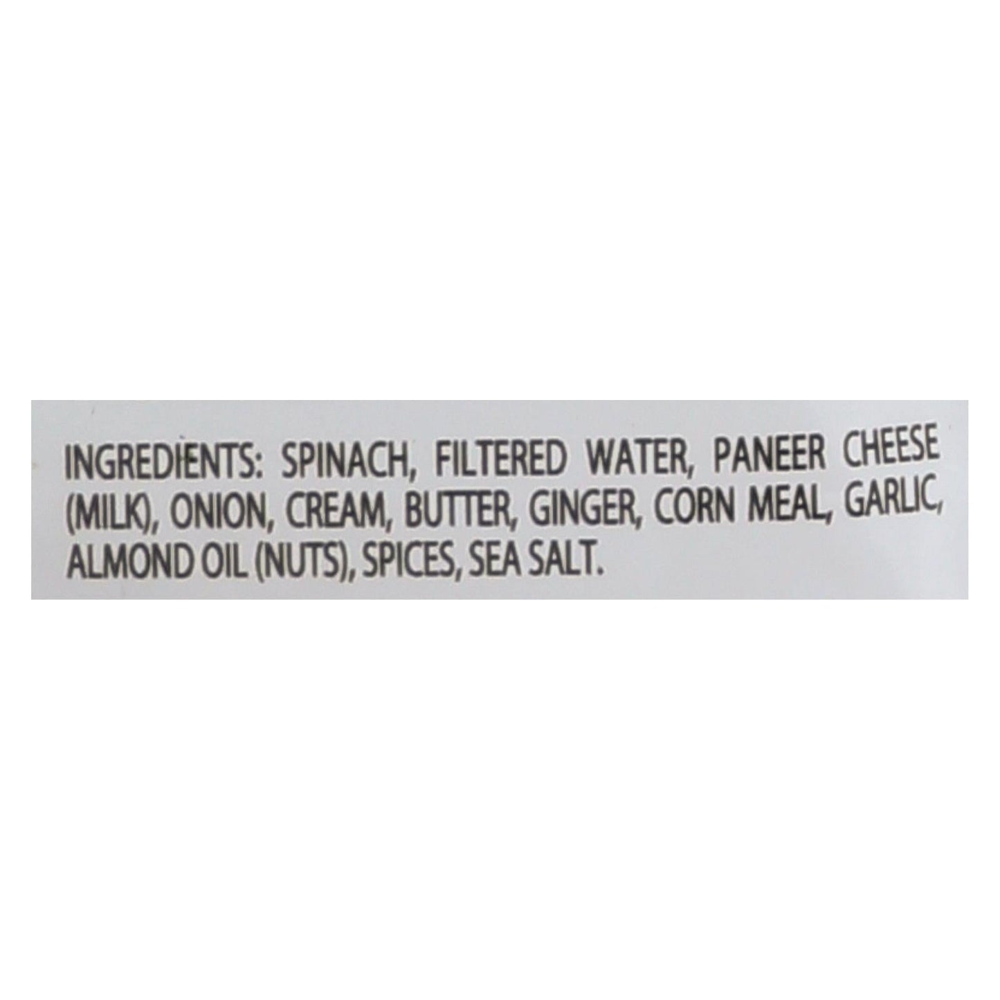 Jyoti Cuisine India Premium Saag Paneer, 10 Oz Pack of 6