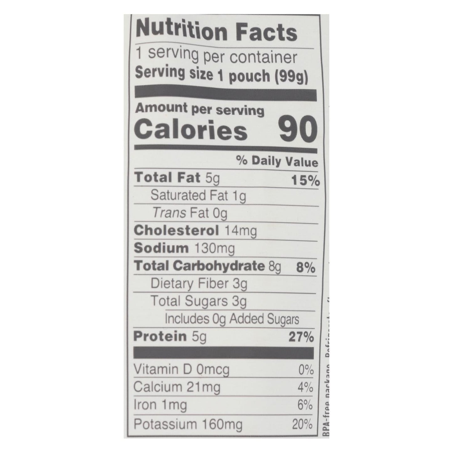 Serenity Kids Chicken Carrot Puree Pouches, 3.5 oz, Pack of 6
