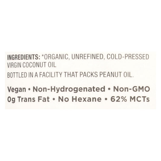 Nutiva Organic Superfood Virgin Unrefined Coconut Oil, 14 Oz (Pack of 6)