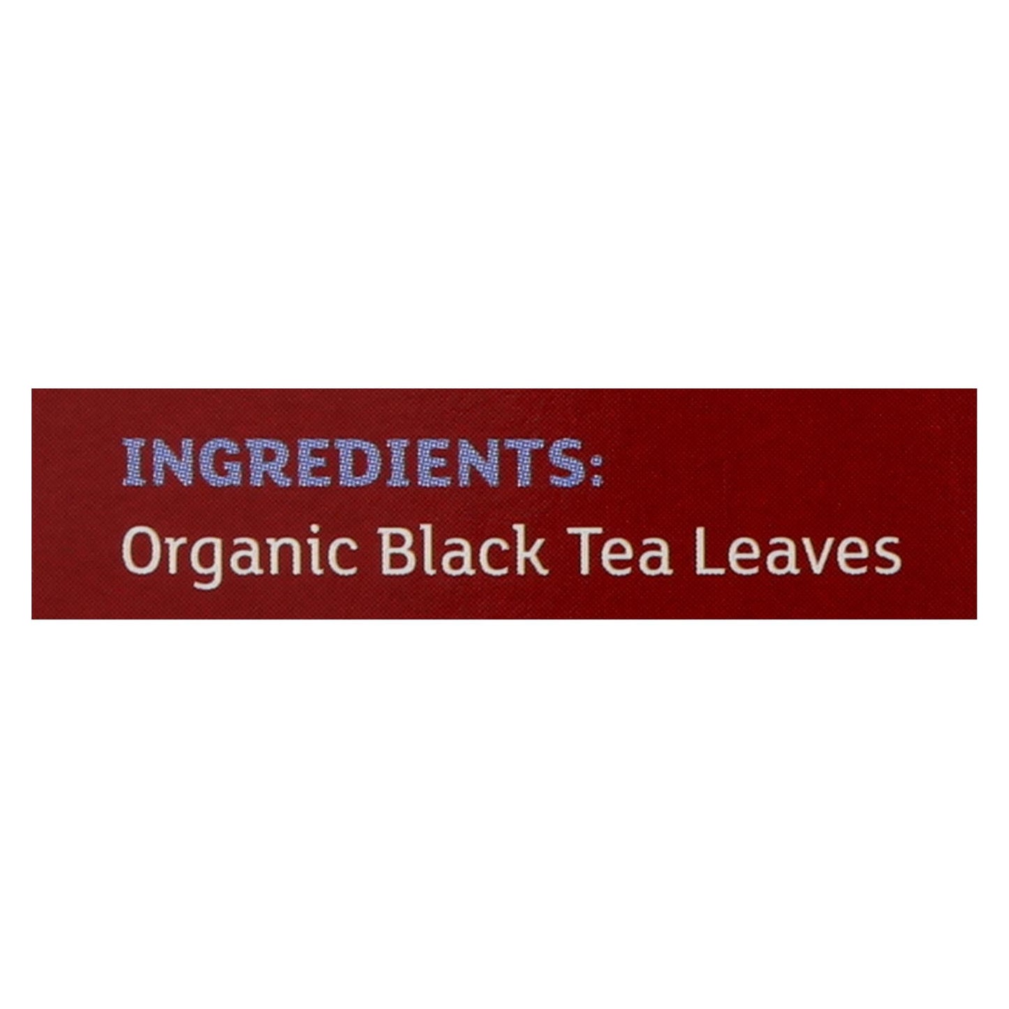 Equal Exchange Organic Black Tea, 6 Pack - 20 Tea Bags
