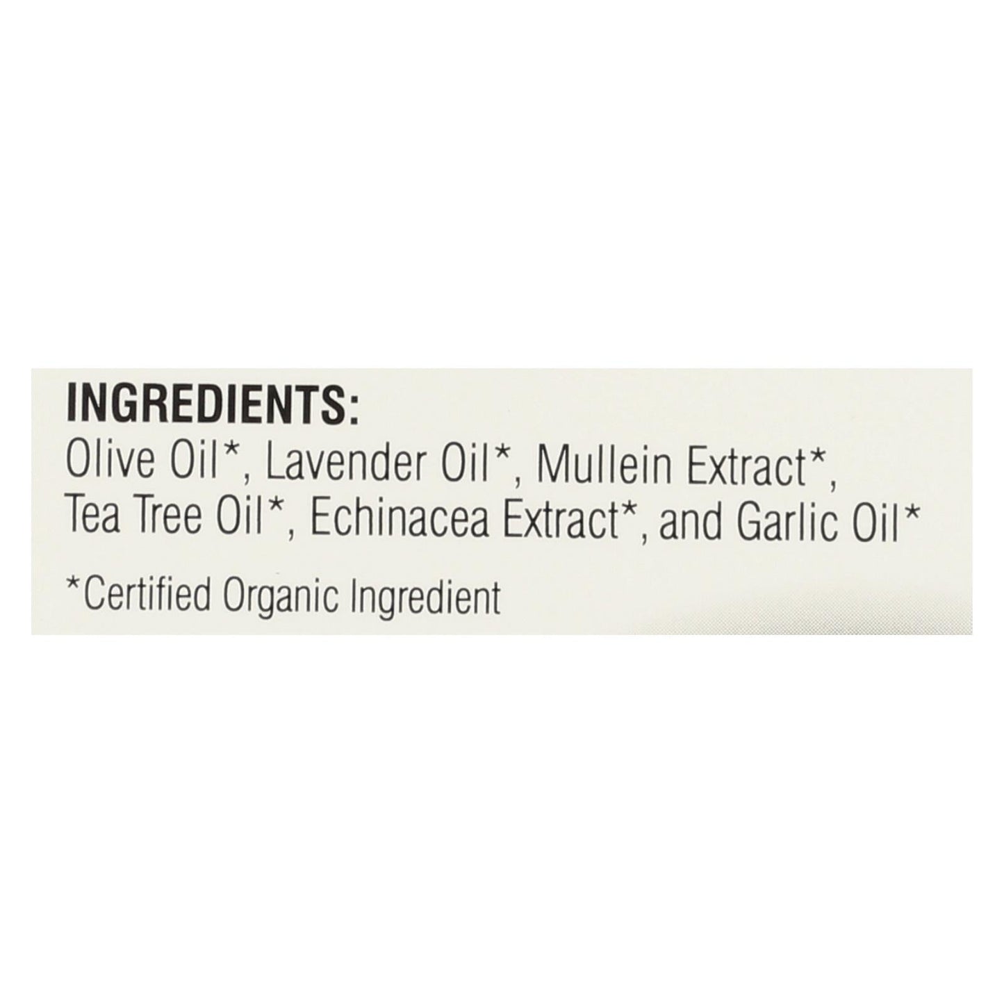 Wally's Natural Products Ear Oil - Organic Ear Treatment for Dry, Itchy, Clogged Ears