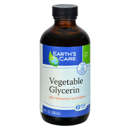 Earth's Care Pure Vegan Glycerin 8 Fl Oz