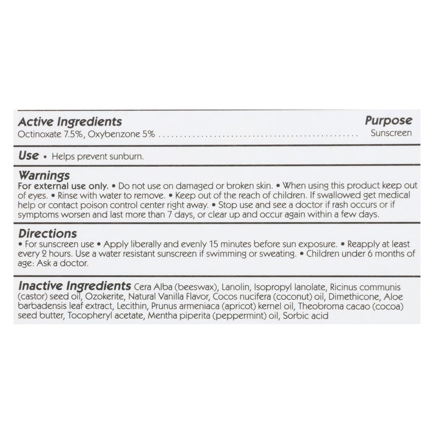 Mountain Ocean SPF15 Lip Trip Lip Balm, 0.165 Oz. (Pack of 12)