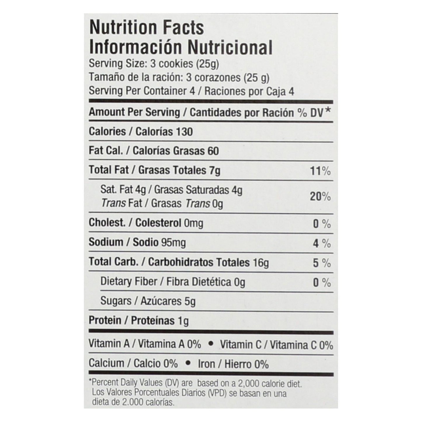 Natural Nectar Palmiers Assortment Pack - 12 Individually Wrapped 3.5 oz. Pastries