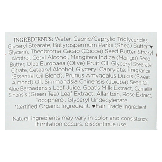 Nubian Heritage Goats' Milk & Chai Infused with Rose Extract Bar Soap, 4 Ounces