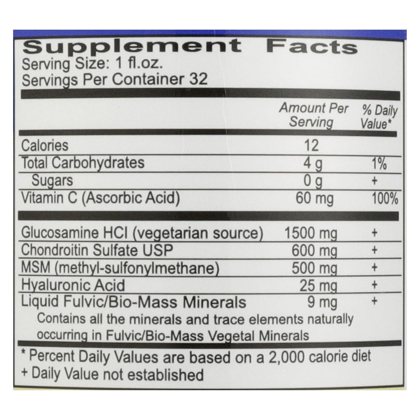 Vital Earth Minerals Vital Joint Support - 32 Fluid Ounce