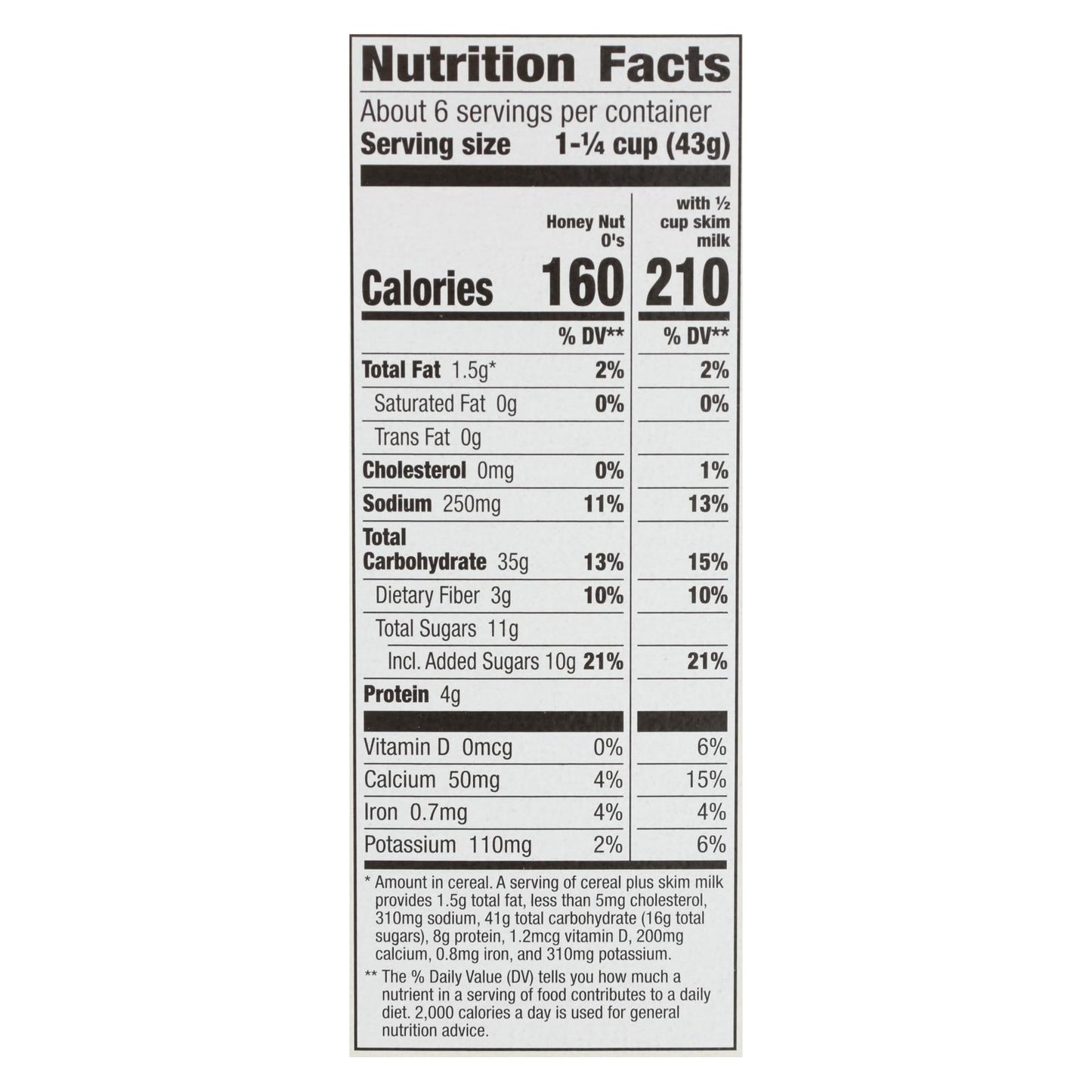 Cascadian Farm Organic Honey Nut Os Cereal - 9.5 Oz Pack - Case of 12