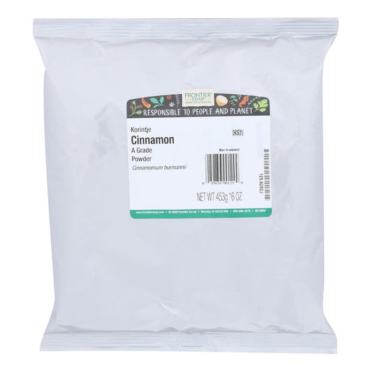 Frontier Herb Ground Korintje A Grade Cinnamon - 1 lb