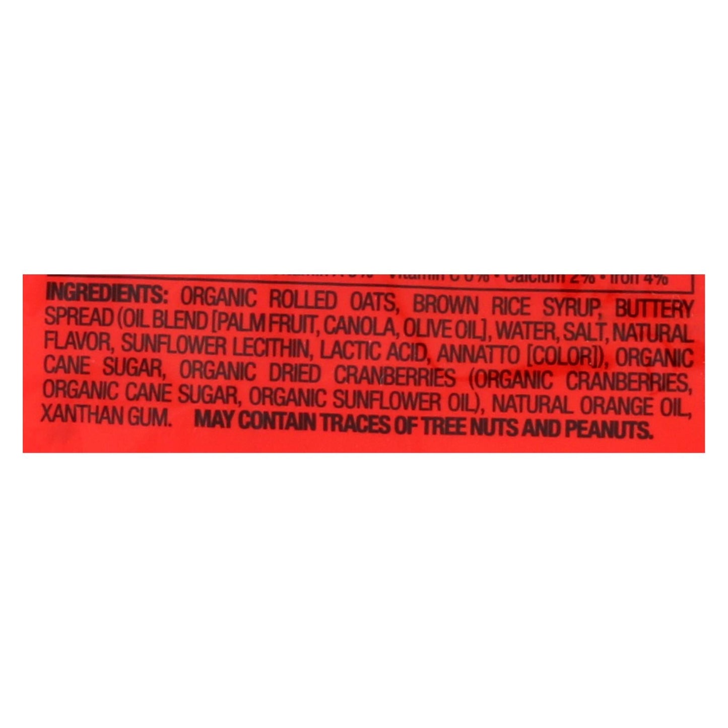 Bobo's All-Natural Oat Bars - 12-Pack, Cranberry Orange, 3 Oz Each