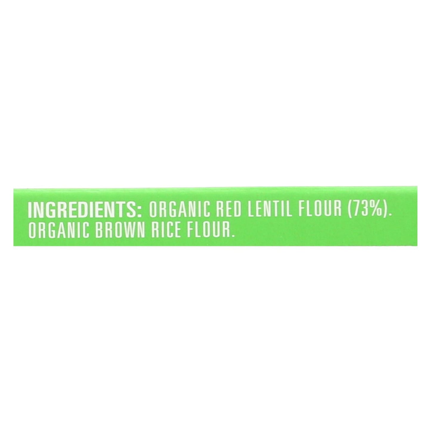 Cuisine Organic Red Lentil Spaghetti (12-Pack, 8-Ounce Bags)