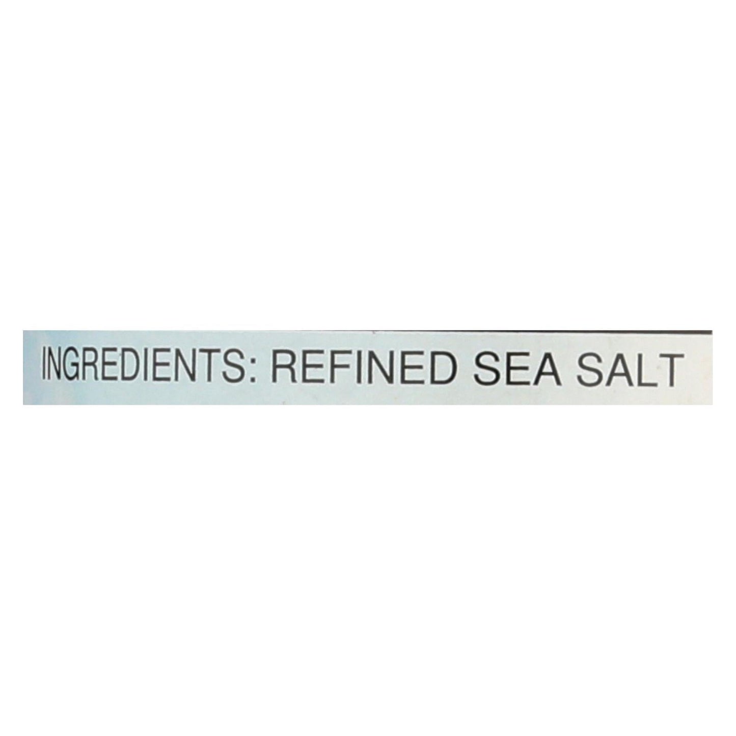 Fine Ground Sea Salt (Pack of 12) 14.5 Oz. Each