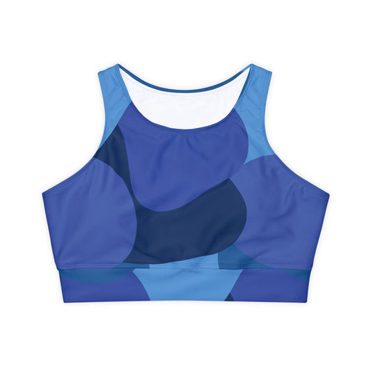 TT-069BL-24 Women Fully Lined, Padded Sports Bra