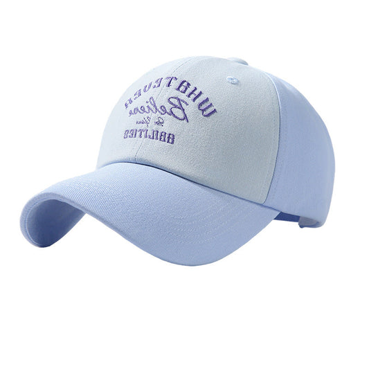 Two-Tone Embroidered Baseball Cap