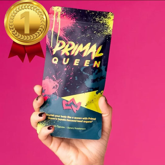 Primal Queen Beef Organ Superfood - 30 Day Refill,Female-Optimized Beef Organ Superfood Supplement (Beef Liver, Kidney, Heart, & 3 More) - 100% Grass Fed, Pasture Raised Cattle - Balance Hormones, Energy, & More for Women