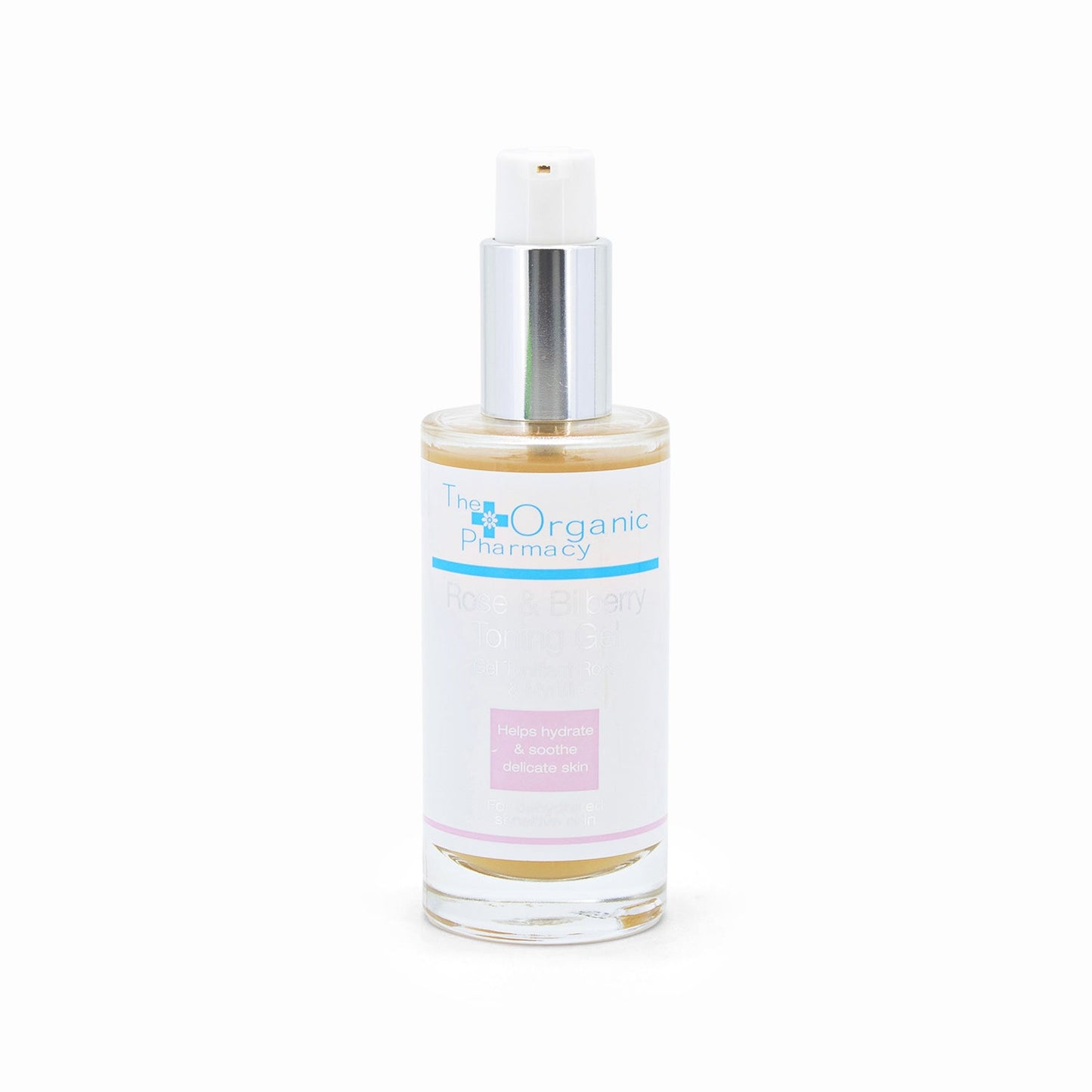 The Organic Pharmacy Rose & Bilberry Toning Gel 1.7oz - Small Amount Missing