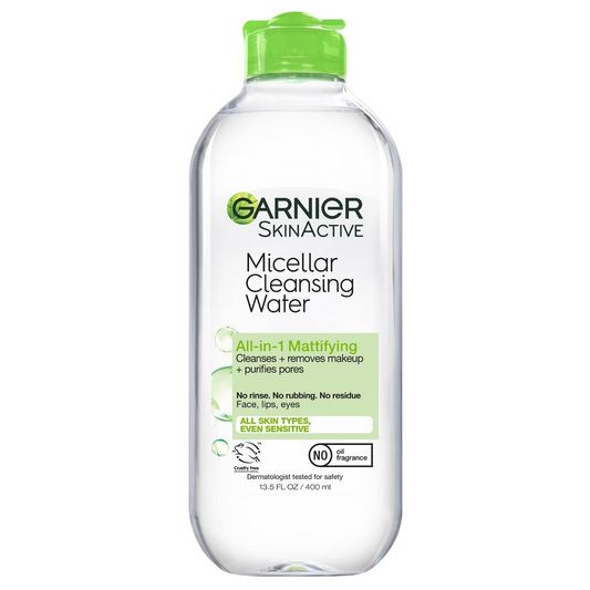 Garnier SkinActive Mattifying Micellar Cleansing Water for Oily Skin (13.5 oz)