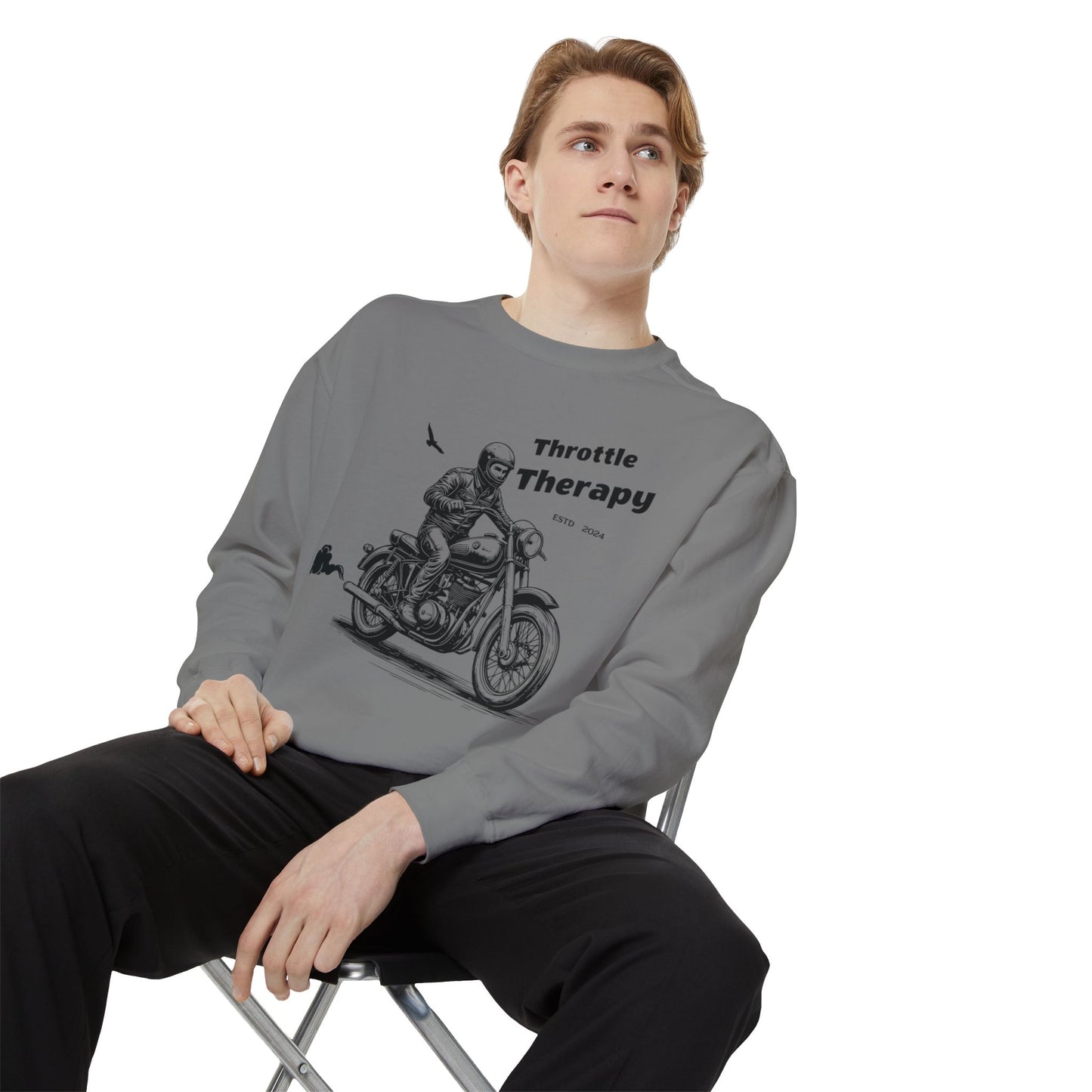 SW-064ML-24 Comfy Bike lover Sweatshirt