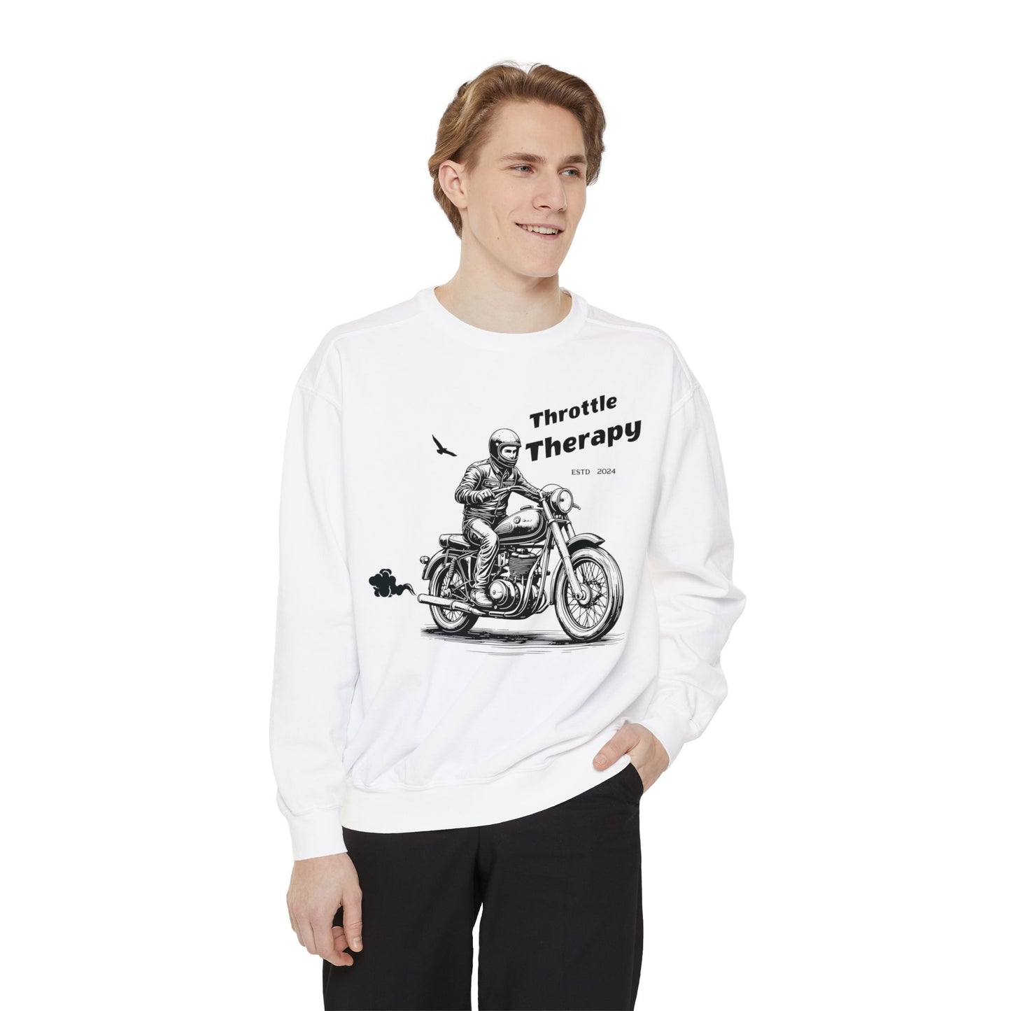 SW-064ML-24 Comfy Bike lover Sweatshirt