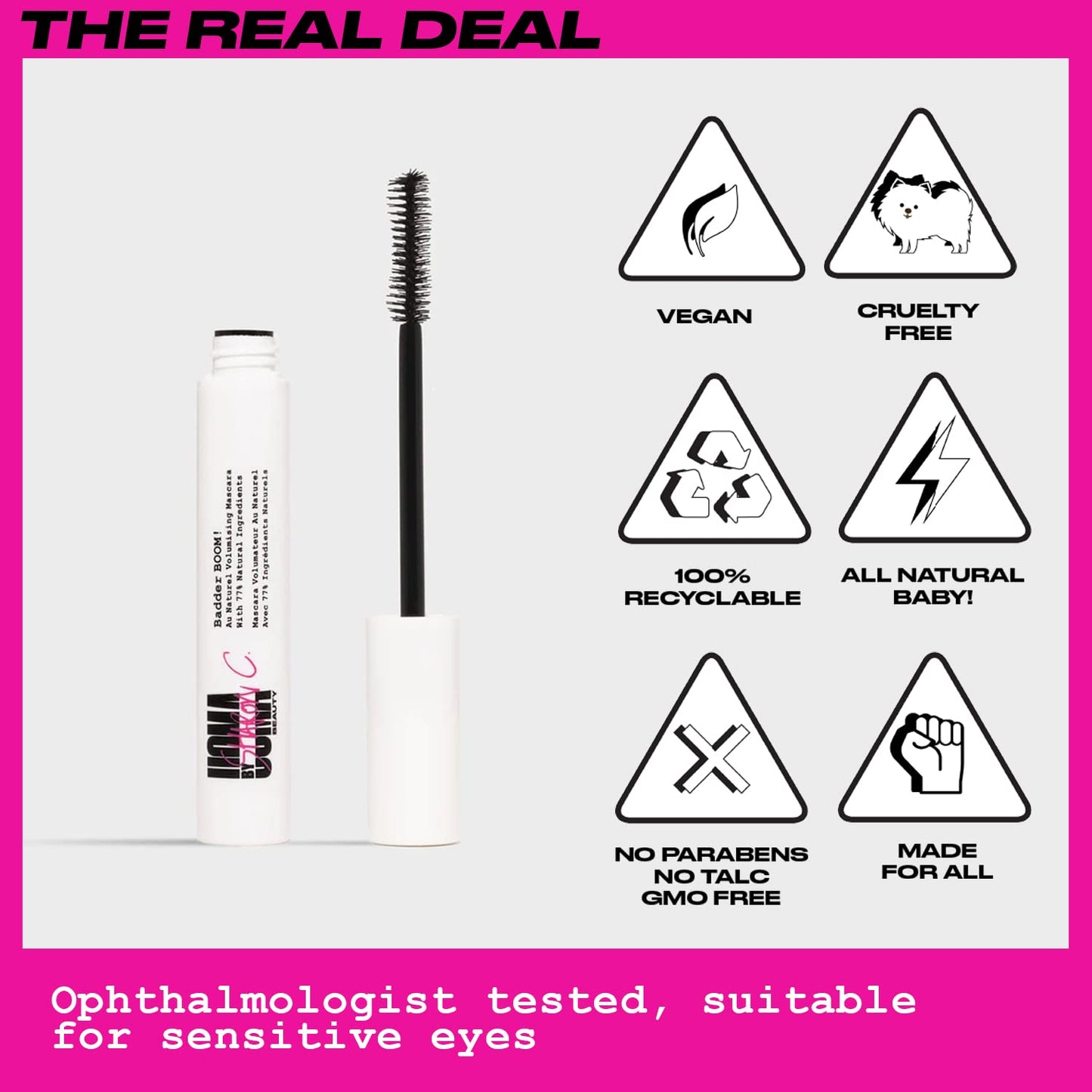 UOMA by Sharon C. Uoma Badder BOOM! Volumizing Mascara Mini
