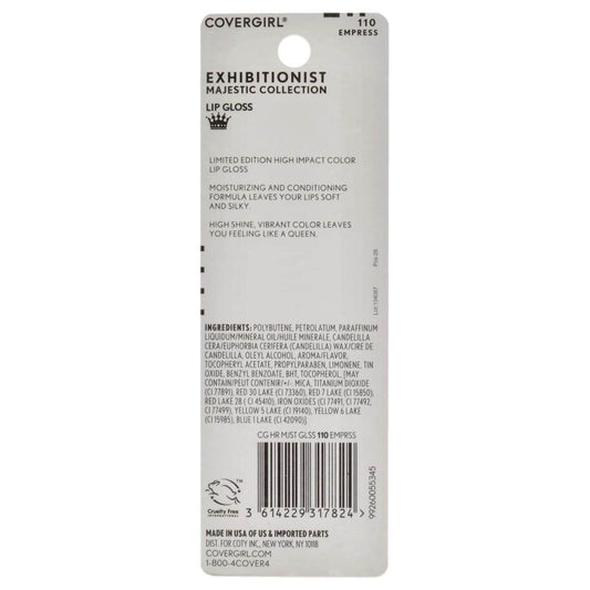 CoverGirl Exhibitionist Majesty Lip Gloss - Empress Lip Gloss Women 0.12 oz