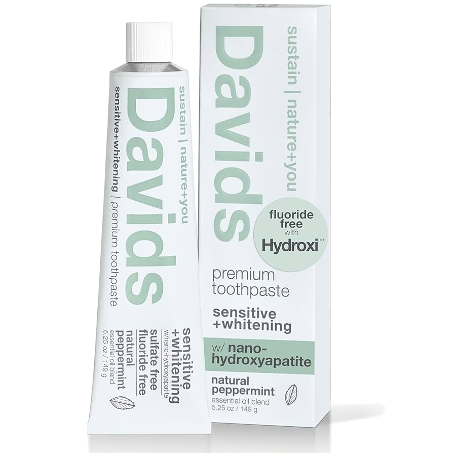 DAVIDS Sensitive + Whitening Toothpaste