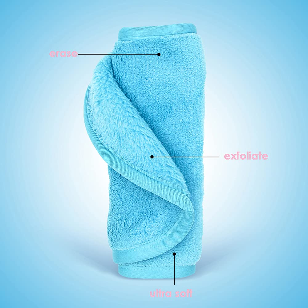 MAKEUP ERASER Chill Blue Reusable Makeup Remover Cloth