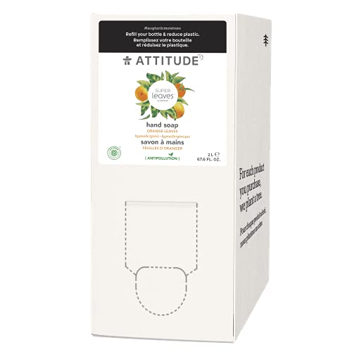 Attitude Hand Soap Refill Orange Leaves (67.6 Oz)