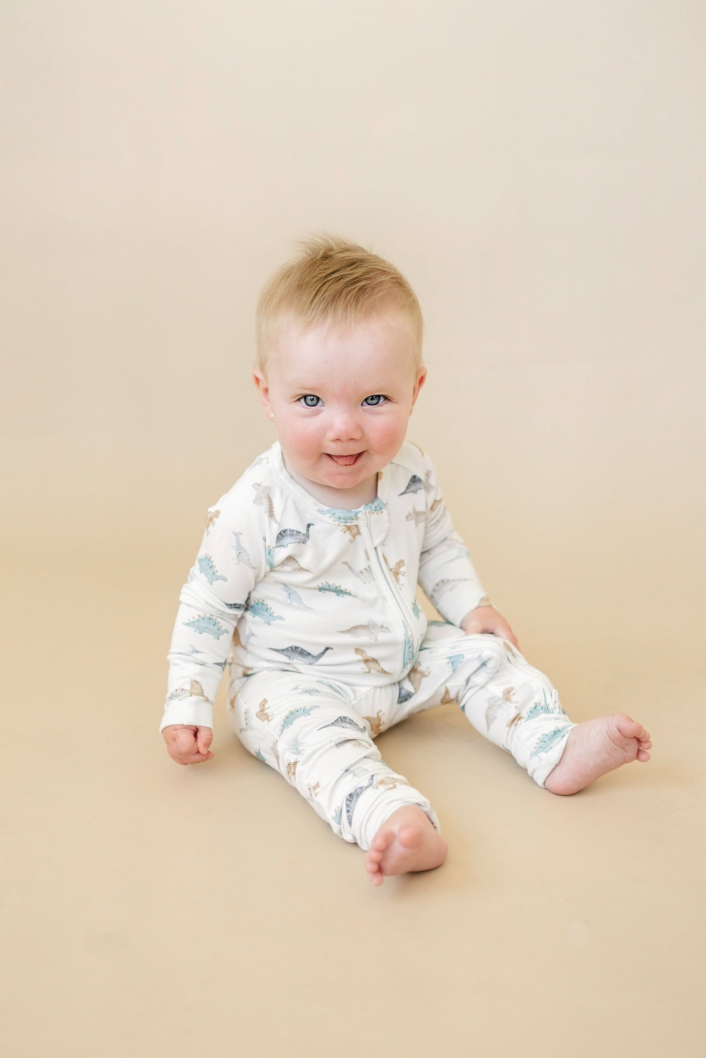 Snugglesaurus Bamboo Zippy Pajamas
