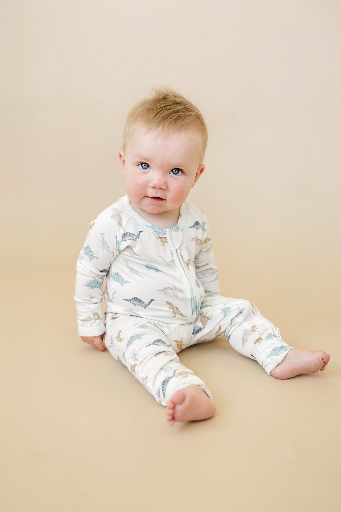 Snugglesaurus Bamboo Zippy Pajamas