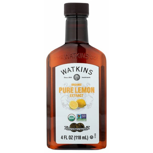 Watkins Lemon Pure Extract (Pack of 3-4 Fz)