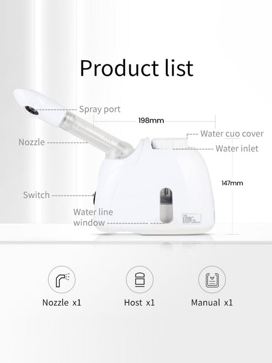 Hot Steaming Facial Beauty Device